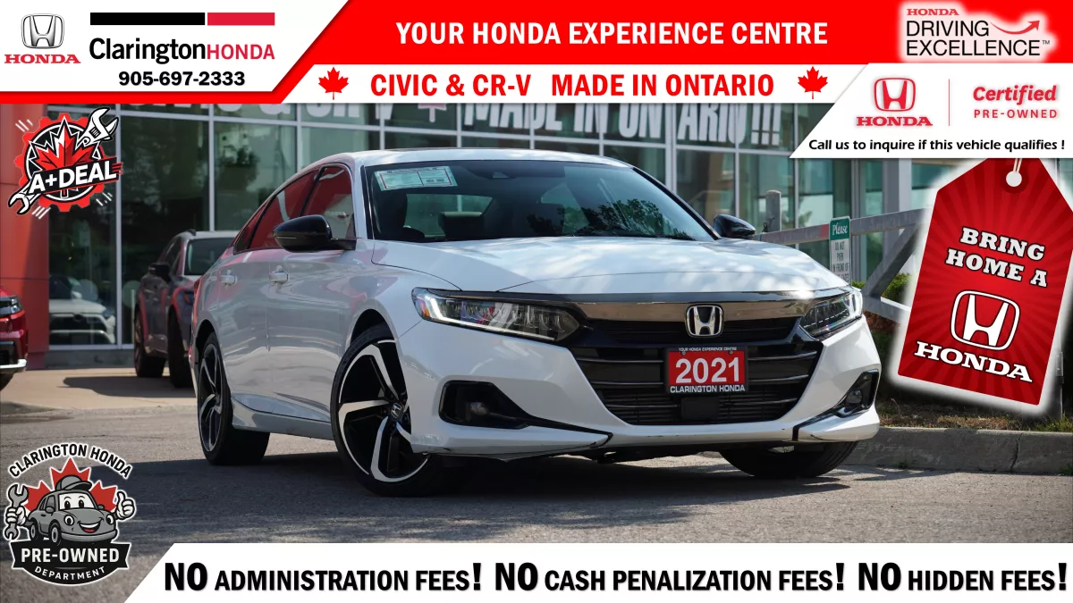 2021 Honda Accord Sedan Image