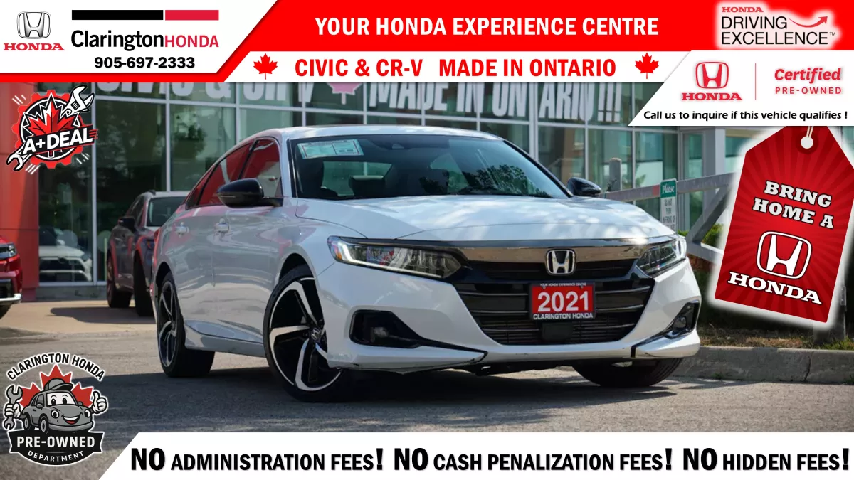 2021 Honda Accord Sedan Image