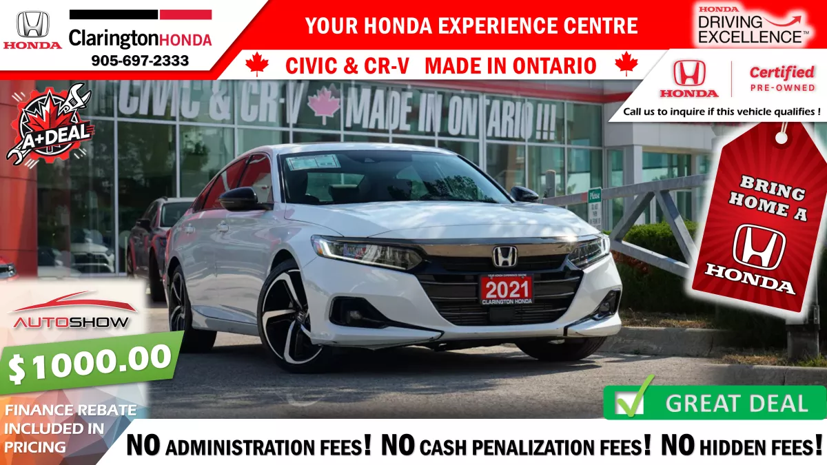 2021 Honda Accord Sedan Image