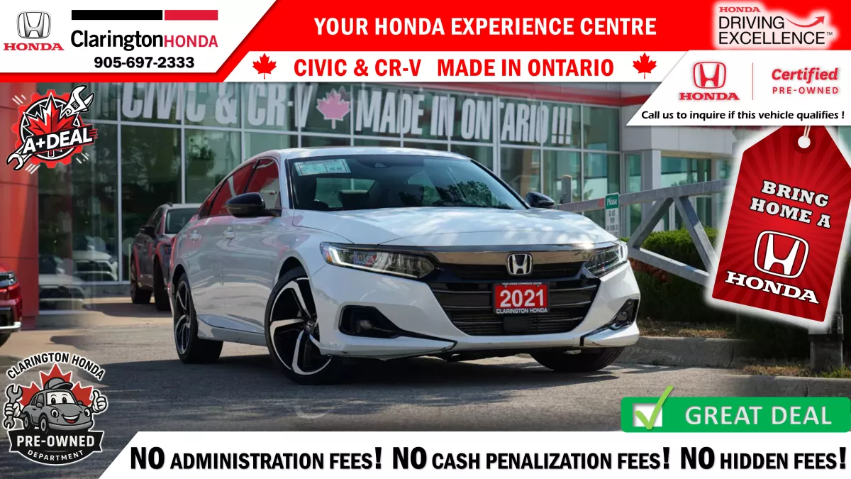 2021 Honda Accord Sedan Image