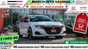 2021 Honda Accord Sedan Image