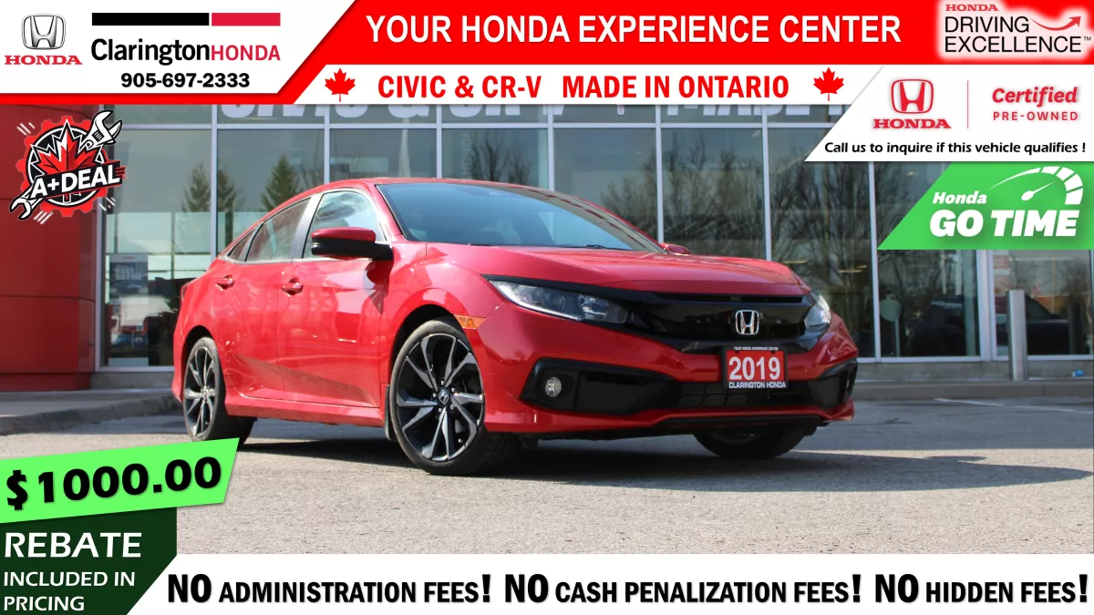 2019 Honda Civic Sedan Image