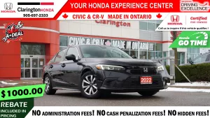 2022 Honda Civic Sedan