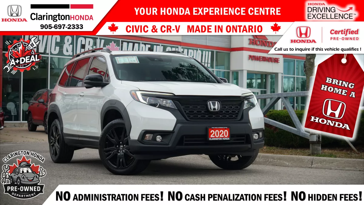 2020 Honda Passport Image