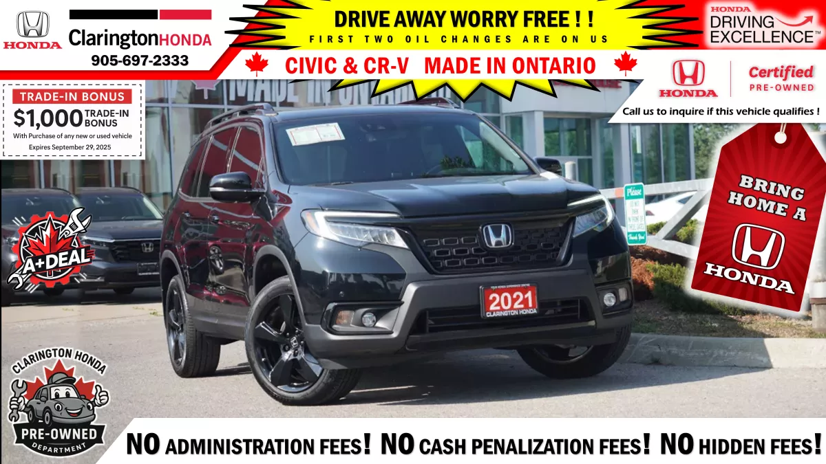 2021 Honda Passport Image