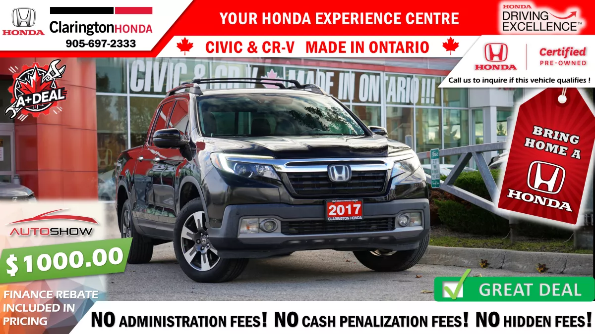 2017 Honda Ridgeline Image