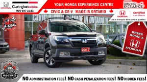 2017 Honda Ridgeline Image