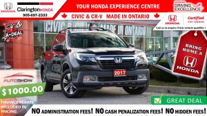 2017 Honda Ridgeline Image