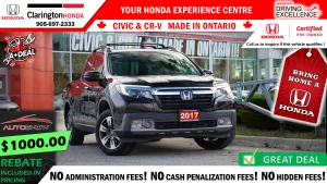 2017 Honda Ridgeline Image
