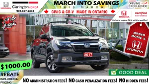 2017 Honda Ridgeline Image