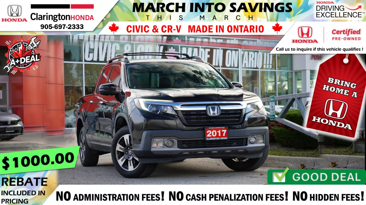 2017 Honda Ridgeline Image