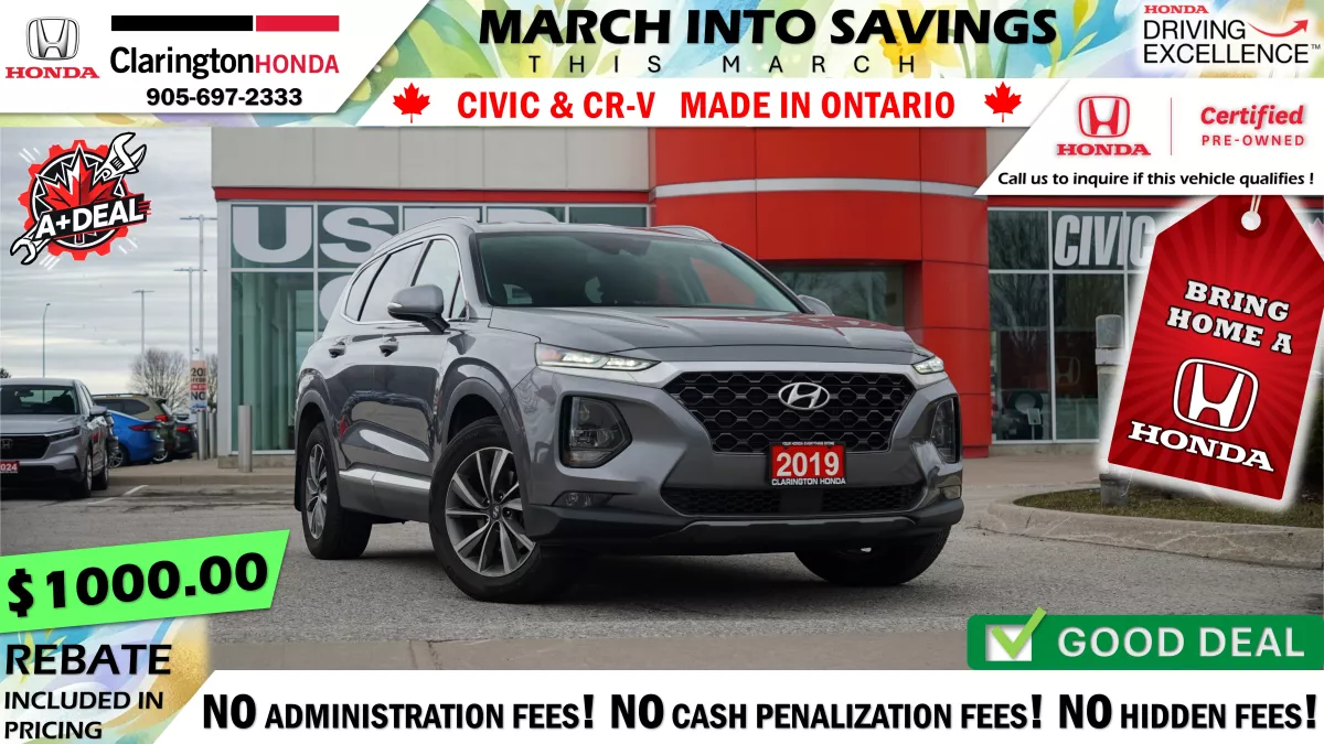 2019 Hyundai Santa Fe Image