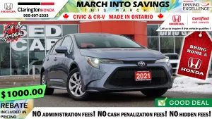 2021 Toyota Corolla Image