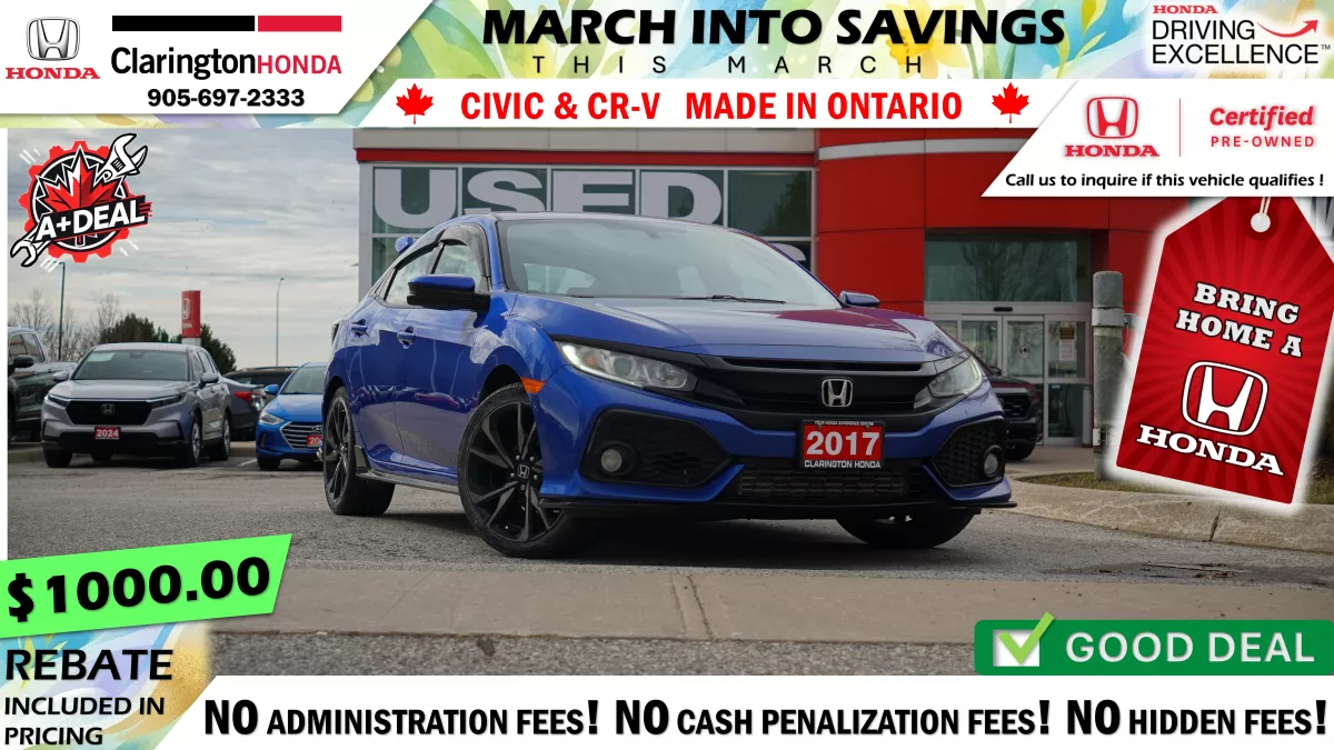 2017 Honda Civic Hatchback Image