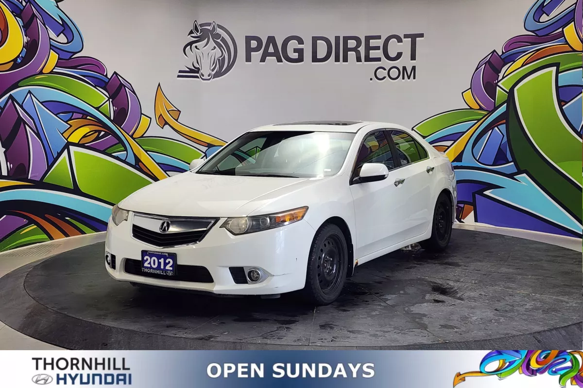 2012 Acura TSX Sedan FWD with Premium Package